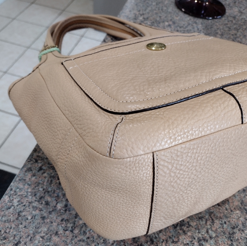COACH Legacy Pebble Leather Ergo Tote - Picture 14 of 17